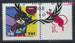 UNO - New York 1102Zf Mit Zierfeld (kompl.Ausg.) Gestempelt 2008 Olympische Sommerspiele (10063450 - Used Stamps