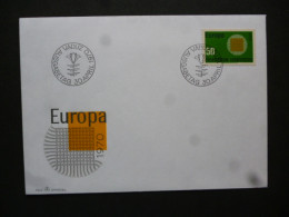 LIECHETENSTEIN SG 523 EUROPA 1970 - FDC