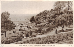 Tuck Postcard View From Flower Gardens, Westcliff-on-Sea, Essex. Unposted - Southend, Westcliff & Leigh