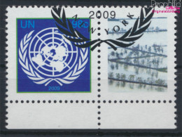 UNO - New York 1161C Zf Mit Zierfeld (kompl.Ausg.) Gestempelt 2009 Klimagipfel (10063432 - Used Stamps