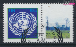 UNO - New York 1161C Zf Mit Zierfeld (kompl.Ausg.) Gestempelt 2009 Klimagipfel (10063435 - Used Stamps