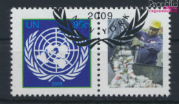 UNO - New York 1161C Zf Mit Zierfeld (kompl.Ausg.) Gestempelt 2009 Klimagipfel (10063437 - Used Stamps