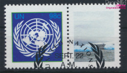 UNO - New York 1161C Zf Mit Zierfeld (kompl.Ausg.) Gestempelt 2009 Klimagipfel (10063438 - Used Stamps