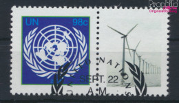 UNO - New York 1161C Zf Mit Zierfeld (kompl.Ausg.) Gestempelt 2009 Klimagipfel (10063439 - Used Stamps