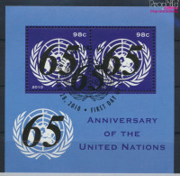 UNO - New York Block34 (kompl.Ausg.) Gestempelt 2010 Emblem (10063388 - Oblitérés