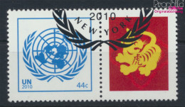 UNO - New York 1228Zf Mit Zierfeld (kompl.Ausg.) Gestempelt 2010 Tierkreiszeichen (10063382 - Used Stamps