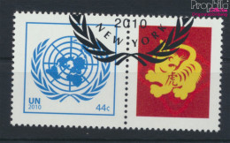 UNO - New York 1228Zf Mit Zierfeld (kompl.Ausg.) Gestempelt 2010 Tierkreiszeichen (10063384 - Used Stamps