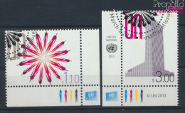 UNO - New York 1334-1335 (kompl.Ausg.) Gestempelt 2013 UNO Hauptquartier (10055737 - Used Stamps