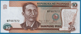 PILIPINAS 10 PISO ND (1985-1994) # WP887672 P# 169c Signatures: Aquino & Cuisia - Philippines