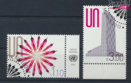 UNO - New York 1334-1335 (kompl.Ausg.) Gestempelt 2013 UNO Hauptquartier (10055752 - Used Stamps