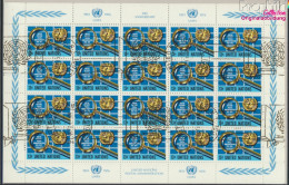 UNO - New York 299Klb-300Klb Kleinbogen (kompl.Ausg.) Gestempelt 1976 Postverwaltung (10050722 - Used Stamps