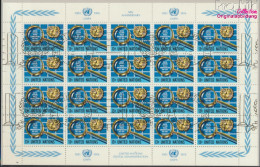 UNO - New York 299Klb-300Klb Kleinbogen (kompl.Ausg.) Gestempelt 1976 Postverwaltung (10050723 - Used Stamps