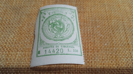 MARCA DA BOLLO  NUOVA UNIVERSITÀ DI PALERMO DIRITTI D'URGENZA LIRE 150 - Revenue Stamps