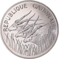 Monnaie, Gabon, 100 Francs, 1975, Paris, ESSAI, FDC, Nickel, KM:E6 - Gabon