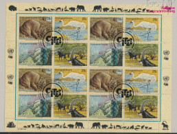 UNO - New York 644-647Klb Kleinbogen (kompl.Ausg.) Gestempelt 1993 Gefährdete Tiere (10050719 - Used Stamps