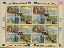 UNO - New York 644-647Klb Kleinbogen (kompl.Ausg.) Gestempelt 1993 Gefährdete Tiere (10050720 - Used Stamps