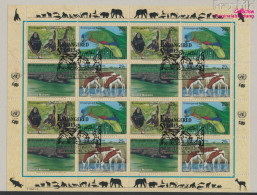 UNO - New York 663-666Klb Kleinbogen (kompl.Ausg.) Gestempelt 1994 Gefährdete Tiere (10050713 - Used Stamps