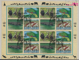 UNO - New York 663-666Klb Kleinbogen (kompl.Ausg.) Gestempelt 1994 Gefährdete Tiere (10050715 - Used Stamps