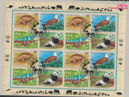 UNO - New York 681-684Klb Kleinbogen (kompl.Ausg.) Gestempelt 1995 Gefährdete Tiere (10050710 - Used Stamps