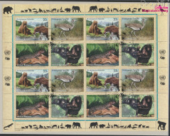 UNO - New York 831-834Klb Kleinbogen (kompl.Ausg.) Gestempelt 2000 Gefährdete Tiere (10050689 - Used Stamps
