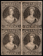 2657A - NEW ZEALAND - 1855 - QUEEN VICTORIA I - THICK PAPER -BLOCK PROOF? - SOLD AS IS. - Neufs