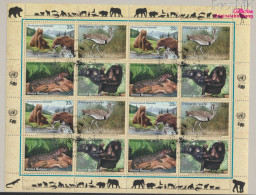 UNO - New York 831-834Klb Kleinbogen (kompl.Ausg.) Gestempelt 2000 Gefährdete Tiere (10050691 - Used Stamps