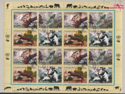 UNO - New York 856-859Klb Kleinbogen (kompl.Ausg.) Gestempelt 2001 Gefährdete Arten: Fauna (10050684 - Used Stamps