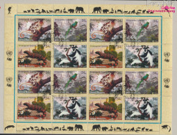 UNO - New York 856-859Klb Kleinbogen (kompl.Ausg.) Gestempelt 2001 Gefährdete Arten: Fauna (10050685 - Used Stamps