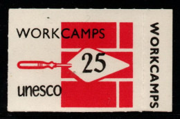 2657B - UNESCO, WORKCAMPS - 25. MINT - Nuovi