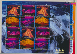 UNO - New York 896-899Klb Kleinbogen (kompl.Ausg.) Gestempelt 2002 Berge (10050680 - Used Stamps