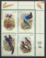 UNO - New York 1465-1468 Viererblock (kompl.Ausg.) Postfrisch 2015 Paradiesvögel (10049261 - Unused Stamps