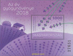 607595 MNH HUNGRIA 2018 FLORES - Ongebruikt