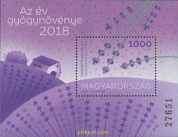 607595 MNH HUNGRIA 2018 FLORES - Unused Stamps