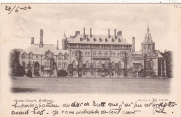 ECOSSE. . CPA. MOUNT STUART ROTHESAY. DUC DE BUTE. ANNEE 1906 + TEXTE . DESTINATION CHATEAU GAILLARD ST AVERTIN ( 37) - Bute