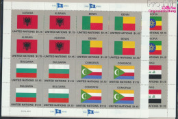 UNO - New York 1583-1590Klb Kleinbogen (kompl.Ausg.) Postfrisch 2017 Flaggen Der UNO Mitgliedstaaten (10050613 - Neufs