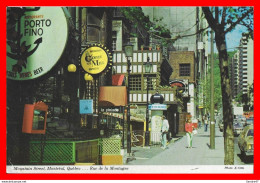 CPSM/gf  QUEBEC (Canada)  Mountain Street, Montréal, Québec..Rue De La Montagne, Animé, Commerce...*1794 - Québec - La Cité