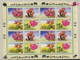 UNO - Wien 639-642Klb Kleinbogen (kompl.Ausg.) Postfrisch 2010 Gefährdete Arten: Pflanzen (10050484 - Unused Stamps