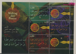 UNO - Wien Block36 (kompl.Ausg.) Postfrisch 2015 Welttag Der Poesie (10050467 - Unused Stamps