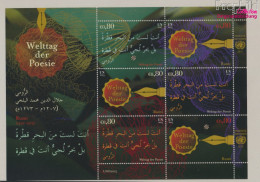 UNO - Wien Block36 (kompl.Ausg.) Postfrisch 2015 Welttag Der Poesie (10050468 - Unused Stamps