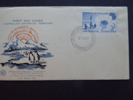 AUSTRALIAN ANTARCTIC TERRITORY POSTMARK PHILATELIC BUREAU MELBOURNE FDC - Autres & Non Classés