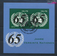 UNO - Wien Block28 (kompl.Ausg.) Gestempelt 2010 65 Jahre Vereinte Nationen (10046328 - Gebruikt