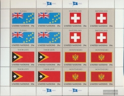 UN - NEW York 1041-1044Klb Sheetlet (complete Issue) Unmounted Mint / Never Hinged 2007 Flags - Ungebraucht