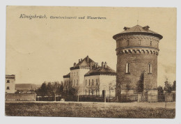 Königsbrück, Kgl. Garnisonlazarett Und Wasserturm Ca.1915y.   G478 - Koenigsbrueck