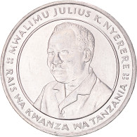 Monnaie, Tanzanie, 10 Shilingi, 1992, SUP, Nickel Plaqué Acier - Tansania