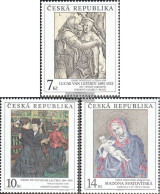 Czech Republic 56-58 (complete Issue) Unmounted Mint / Never Hinged 1994 Art - Neufs