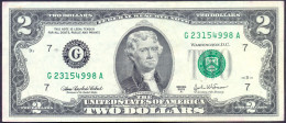 USA 2 Dollars 2003A G  - XF # P- 516b < G - Chicago IL > - Federal Reserve Notes (1928-...)