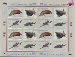 UNO - Genf 884-887Klb Kleinbogen (kompl.Ausg.) Postfrisch 2014 Fische (10050254 - Unused Stamps