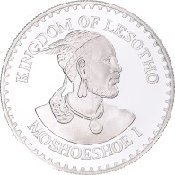 Monnaie, Lesotho, Moshoeshoe II, 10 Maloti, 1979, SPL, Argent, KM:24 - Lesotho