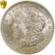 Monnaie, États-Unis, Morgan Dollar, 1921, U.S. Mint, Philadelphie, PCGS, MS65 - 1878-1921: Morgan