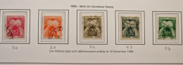 TIMBRE France TAXE Série 90 91 92 93 94  Sg 91 92 93 " état " - Yvert & Tellier 2003 Coté 5.50 € - 1960-.... Afgestempeld